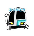 青い電車たち（個別スタンプ：5）