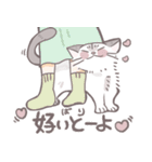 博多弁で喋る猫 こさめちゃん（個別スタンプ：9）