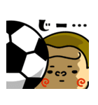 ハッピーゴリラ サッカー②（個別スタンプ：9）