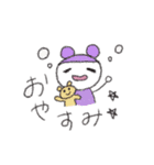 きどあいらく！毎日はっぴーちゃんスタンプ（個別スタンプ：24）