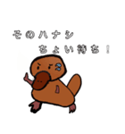そのハナシカモノハシ（個別スタンプ：16）