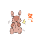 *敬語*うさぎのぬいぐるみ（個別スタンプ：28）