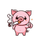 『ブタポン』pig stamp（個別スタンプ：4）