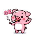 『ブタポン』pig stamp（個別スタンプ：10）