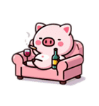 『ブタポン』pig stamp（個別スタンプ：12）