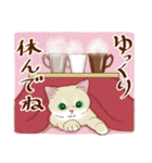 毎年使える☆あったか冬猫（個別スタンプ：21）