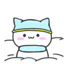シロニャンフレンズ1 冬（個別スタンプ：19）