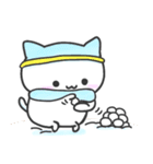 シロニャンフレンズ1 冬（個別スタンプ：20）