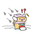シロニャンフレンズ1 冬（個別スタンプ：22）