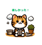 三毛猫のかわいいLINEスタンプ（個別スタンプ：6）