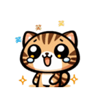 三毛猫のかわいいLINEスタンプ（個別スタンプ：12）