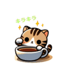 三毛猫のかわいいLINEスタンプ（個別スタンプ：28）