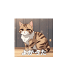 茶トラの猫のLINEスタンプ（個別スタンプ：12）