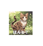 茶トラの猫のLINEスタンプ（個別スタンプ：19）