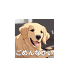 ゴールデンレトリバーのLINEスタンプ（個別スタンプ：2）