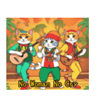 Reggae Cats - グルーヴィーなネコ2（個別スタンプ：1）