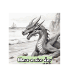 ドラゴン・デイズ Dragon（個別スタンプ：9）