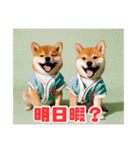 野球好きな柴犬スタンプ3（個別スタンプ：34）