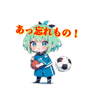 サッカー少女⚽️  rev2（個別スタンプ：18）