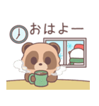 ＊冬＆年末年始もなかよしたぬきくん＊（個別スタンプ：5）