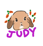 うさぎのJUDY（個別スタンプ：9）