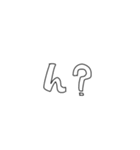 雑な字スタンプ（褒め言葉多め）（個別スタンプ：12）