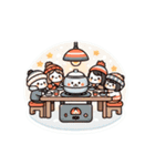 ほっこり冬のイベントLINEスタンプ（個別スタンプ：8）