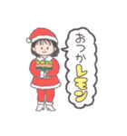 普段使いOK◎ゆるかわクリスマスなスタンプ（個別スタンプ：2）