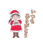 普段使いOK◎ゆるかわクリスマスなスタンプ（個別スタンプ：7）