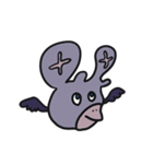 誰も知らない奇妙なキャラクター2（個別スタンプ：1）