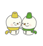 雪だるまぬりえ（個別スタンプ：39）