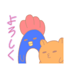 ふわりぃメンダコちゃん ペンギンRemix（個別スタンプ：27）