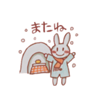 冬のうさぽん（個別スタンプ：24）