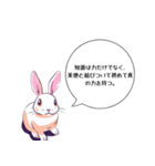 思想強めのうさぎさん（個別スタンプ：2）