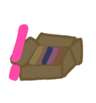 乱暴なすず本 買いもの（個別スタンプ：25）