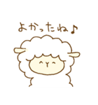 フワフワ羊スタンプ♡2（個別スタンプ：10）