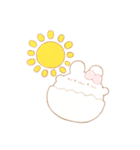 たまうさちゃん〜毎日をほのぼのと彩って〜（個別スタンプ：1）