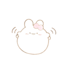 たまうさちゃん〜毎日をほのぼのと彩って〜（個別スタンプ：3）