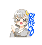 擬人化Pスタンプ①（個別スタンプ：4）