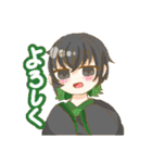 擬人化Pスタンプ①（個別スタンプ：18）