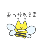 ブンブンねこスタンプ（個別スタンプ：3）