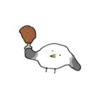 やわらかカモメ（個別スタンプ：30）