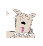 たかたか作メモ帳で描いた犬（個別スタンプ：9）