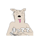 たかたか作メモ帳で描いた犬（個別スタンプ：12）