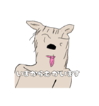 たかたか作メモ帳で描いた犬（個別スタンプ：14）