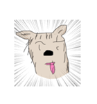 たかたか作メモ帳で描いた犬（個別スタンプ：21）