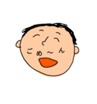 顔の余白で喋るスタンプ（個別スタンプ：1）