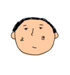 顔の余白で喋るスタンプ（個別スタンプ：36）