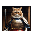 武士道の猫（個別スタンプ：1）