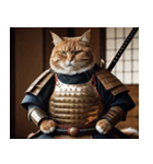 武士道の猫（個別スタンプ：4）